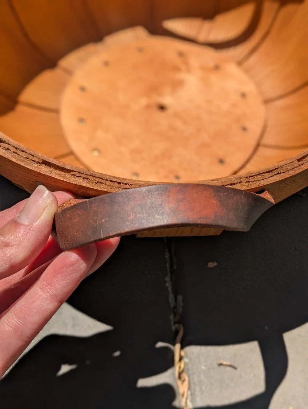 Peterboro Basket Co with Leather Handles - Limited Edition